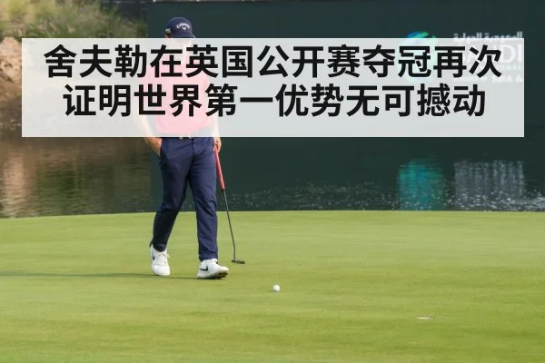 舍夫勒在英国公开赛夺冠再次证明世界第一优势无可撼动